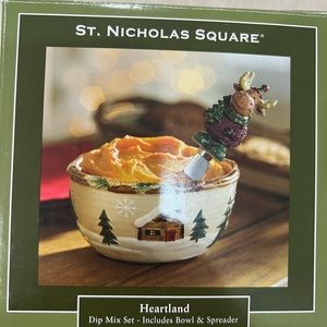 Saint Nicholas Square - Bowl and Spreader